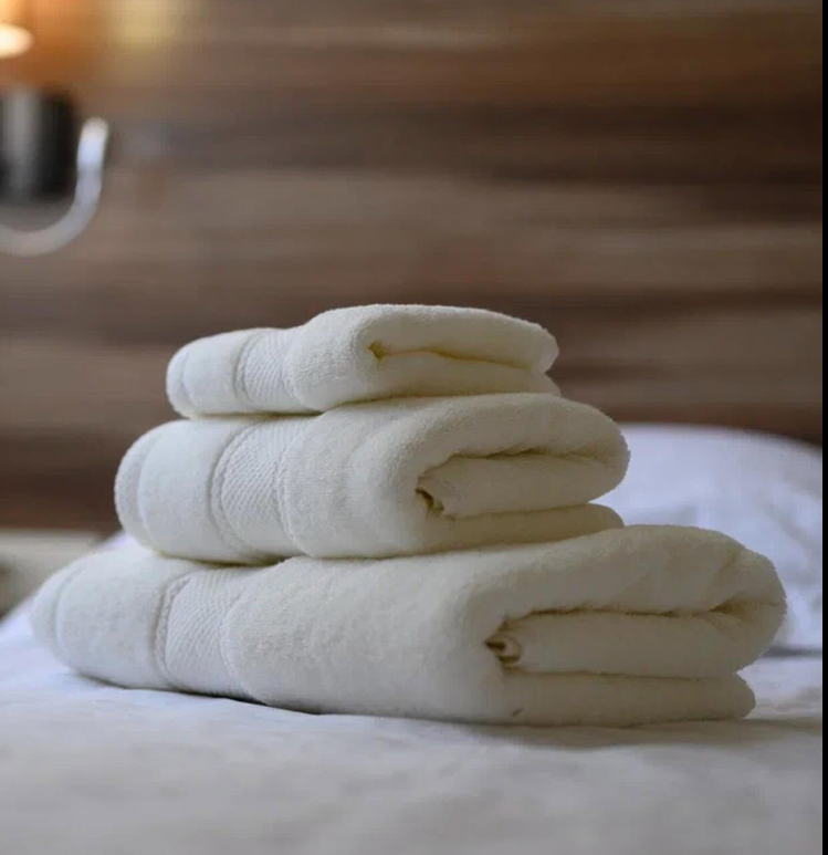 100% Cotton Luxurious Towel Set (30x50, 50x90, 70x140 cm)