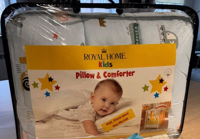 Children's pillow and blanket