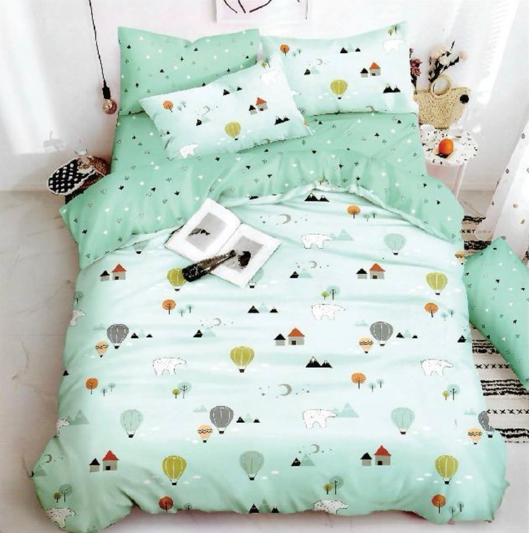 Children's colorful bedding set