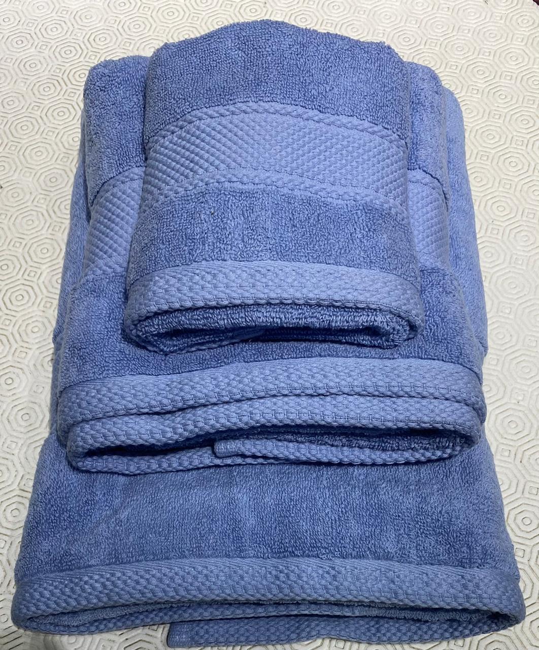 100% Cotton Luxurious Towel Set (30x50, 50x90, 70x140 cm)